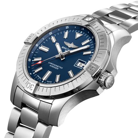 breitling avenger automatic 43 blue|breitling avenger 43 chronograph.